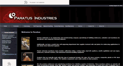 Desktop Screenshot of paratusindustries.com